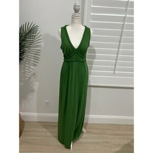 Green Max Studio Maxi Dress Women's size Medium